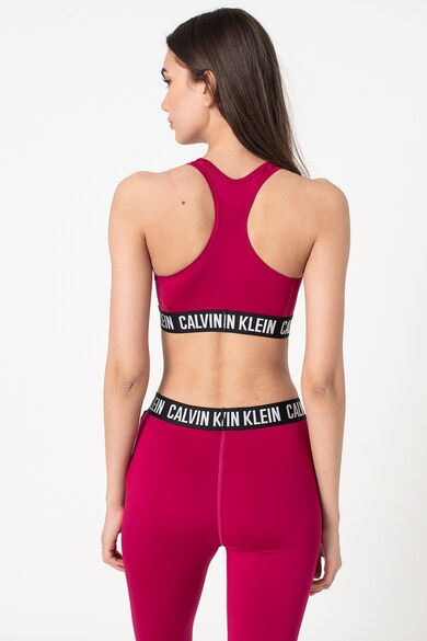 CALVIN KLEIN JEANS Bustiera cu decupaj pe partea din spate si logo Femei