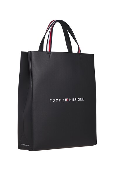 Tommy Hilfiger Geanta tote din piele ecologica cu logo Barbati