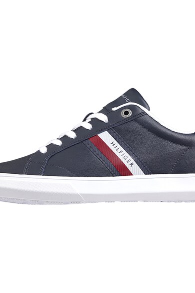 Tommy Hilfiger Pantofi sport de piele cu garnitura de piele ecologica Barbati