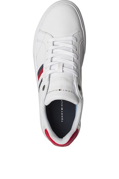 Tommy Hilfiger Pantofi sport de piele cu garnitura de piele ecologica Barbati