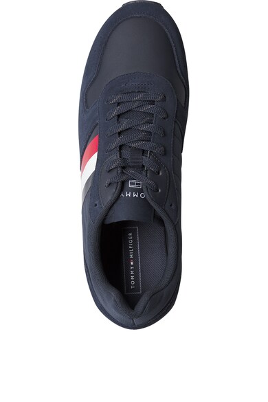 Tommy Hilfiger Pantofi sport cu garnituri de piele intoarsa Barbati