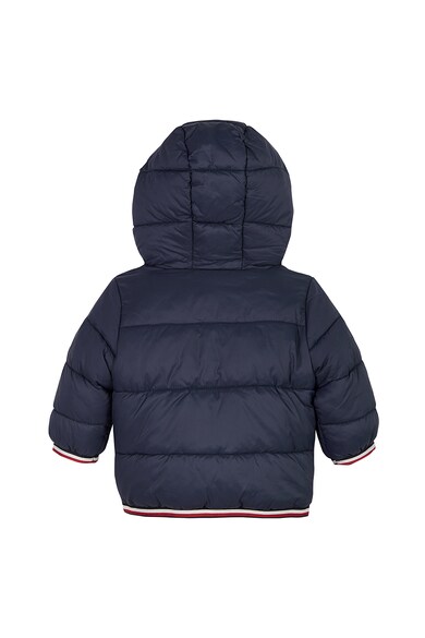 Tommy Hilfiger Geaca cu gluga si model cu clapa cu logo Fete