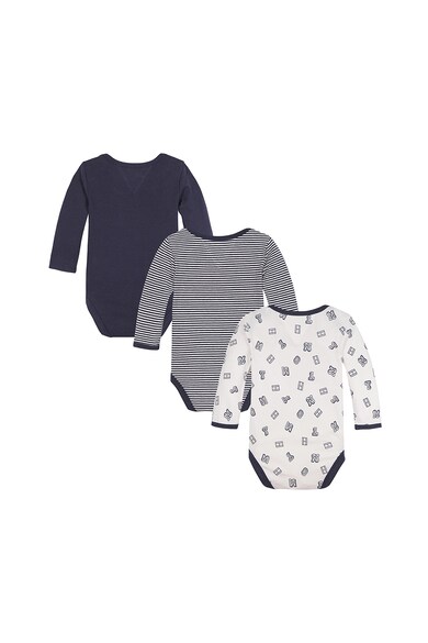 Tommy Hilfiger Set de body-uri cu imprimeuri variate - 3 piese Fete