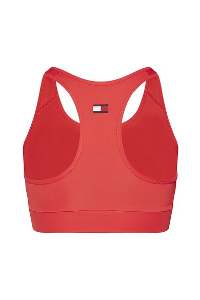 Tommy Hilfiger Sutien sport cu imprimeu logo si decolteu racerback Femei