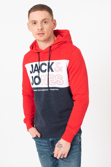 Jack & Jones Hanorac cu imprimeu logo "' Barbati