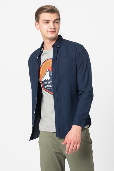 Jack & Jones Jack & Jones, Camasa slim fit cu guler fixat cu nasturi Barbati