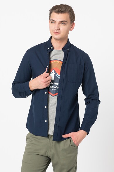 Jack & Jones Jack & Jones, Camasa slim fit cu guler fixat cu nasturi Barbati