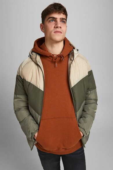 Jack & Jones Geaca cu model colorblock Barbati