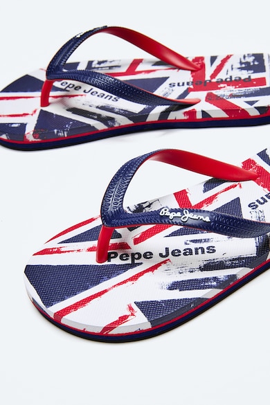 Pepe Jeans London Mintás flip-flop papucs Fiú