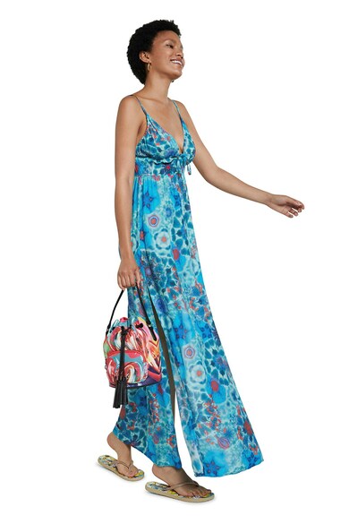 DESIGUAL Rochie de plaja cu model abstract Femei