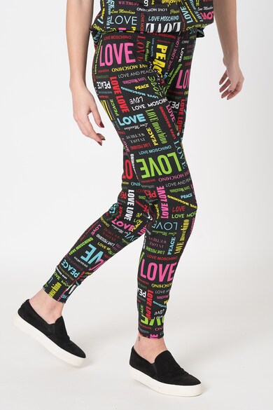 Love Moschino Colanti cu imprimeu text Femei