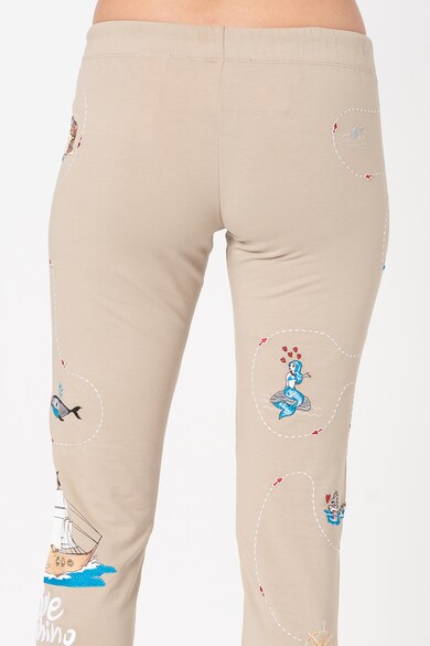 Love Moschino Pantaloni sport cu imprimeu grafic Femei