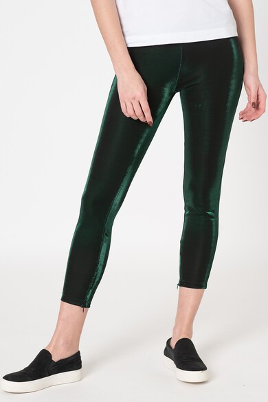 Love Moschino Pantaloni crop skinny stralucitori Femei