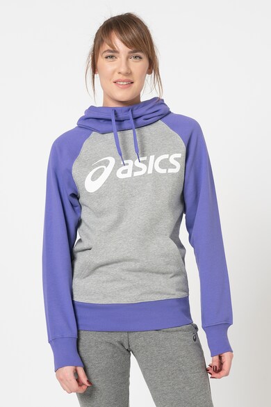 Asics Hanorac cu imprimeu logo si maneci raglan Femei