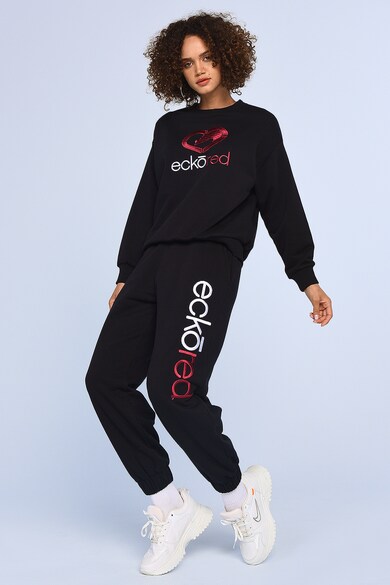 Ecko Pantaloni sport cu logo Julia Femei