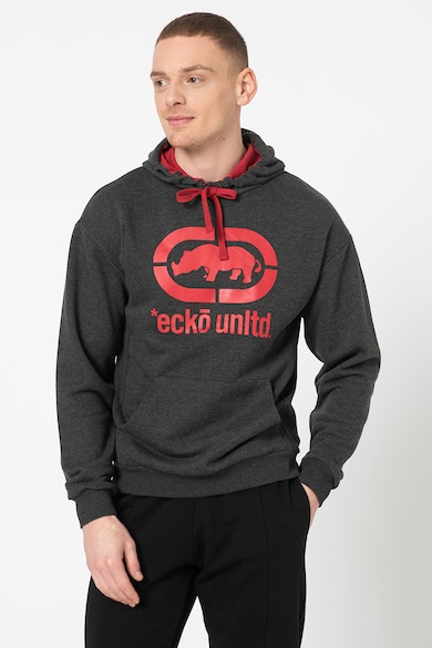 Ecko Hanorac regular fit cu imprimeu logo Hilly Barbati