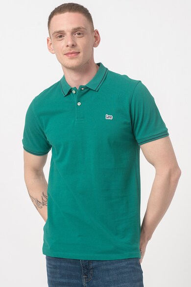 Lee Tricou polo cu logo brodat Barbati