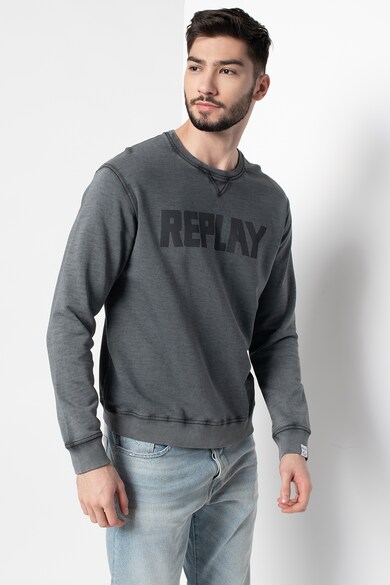 Replay Bluza sport cu imprimeu logo Barbati