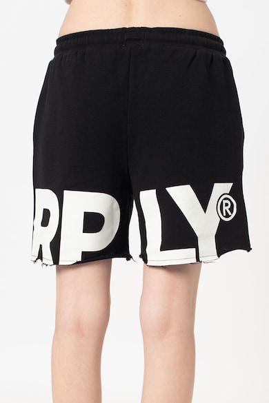 Replay Pantaloni scurti sport cu imprimeu logo Femei