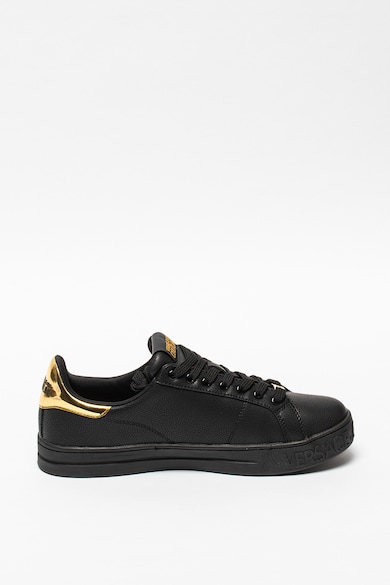 Versace Jeans Couture Pantofi sport din piele si material sintetic Barbati