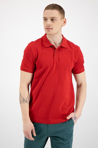 Mustang Tricou polo cu aspect pique Pablo Barbati