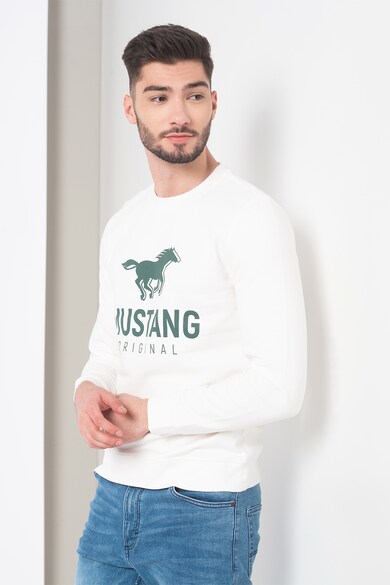 Mustang Bluza sport cu imprimeu logo Ben Barbati