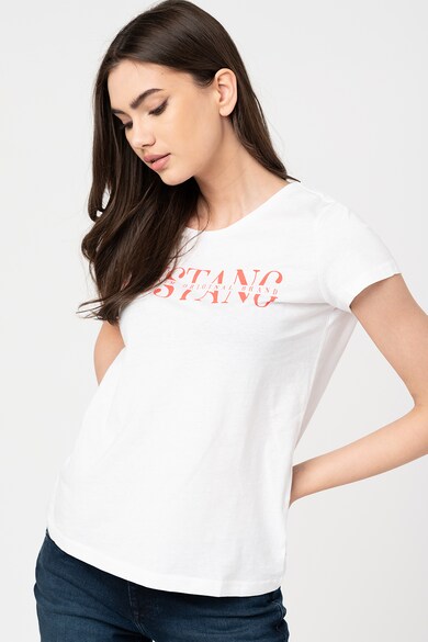 Mustang Tricou cu imprimeu logo Alina Femei