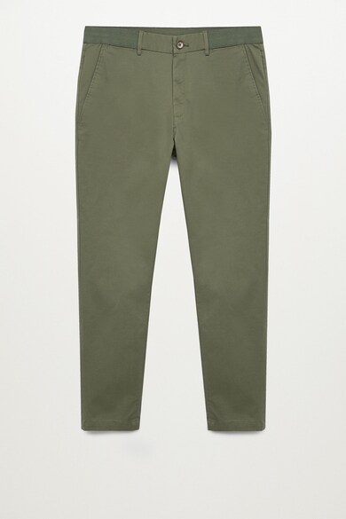 Mango Pantaloni crop chino cu croiala conica Prato Barbati