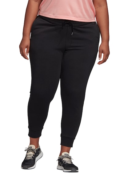 adidas Performance Pantaloni plus-size cu snur de ajustare pentru antrenament Femei