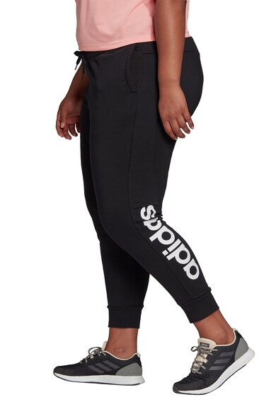 adidas Performance Pantaloni plus-size cu snur de ajustare pentru antrenament Femei