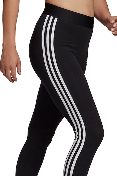adidas Sportswear Colanti crop cu talie inalta Essentials 3-Stripes Femei