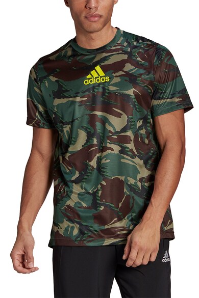 adidas Performance Tricou pentru fitness Camo Barbati