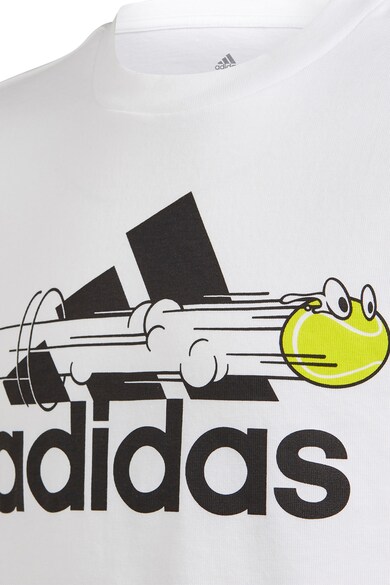 adidas Performance Tricou cu imprimeu grafic pentru tenis Baieti