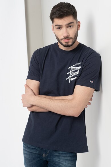 Tommy Jeans Tricou de bumbac organic cu imprimeu logo ''' Barbati