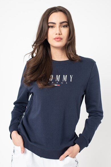 Tommy Jeans Bluza sport de bumbac organic cu logo Femei