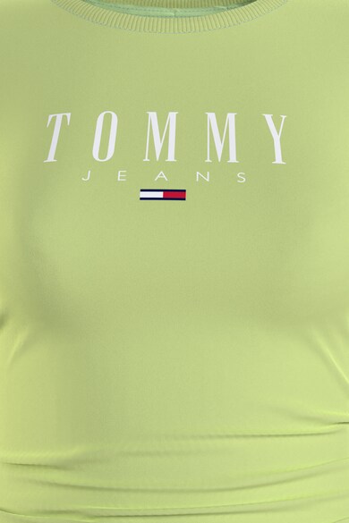 Tommy Jeans Tricou slim fit din amestec de bumbac organic Femei