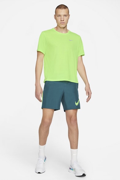 Nike Tricou cu tehnologie Dri fit pentru alergare Miler Barbati