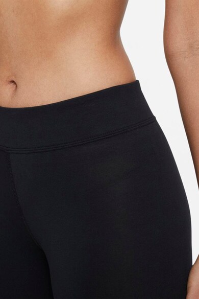 Nike Colanti crop cu talie medie pentru fitness Essential Femei