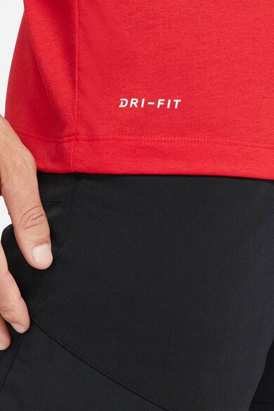 Nike Tricou cu tehnologie Dri-Fit si imprimeu logo, pentru fitness Pro Barbati