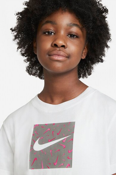 Nike Tricou cu logo Swoosh Fetti Fete