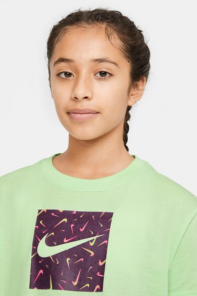 Nike Tricou cu logo Swoosh Fetti Fete