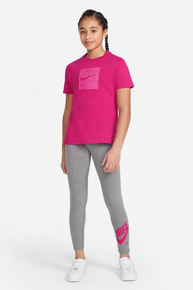 Nike Tricou cu logo Swoosh Fetti Fete