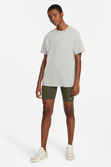 Nike Tricou cu decolteu la baza gatului Sportswear Essential Femei