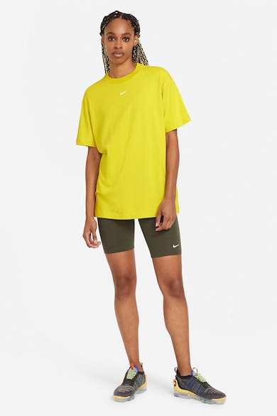 Nike Tricou cu decolteu la baza gatului Sportswear Essential Femei