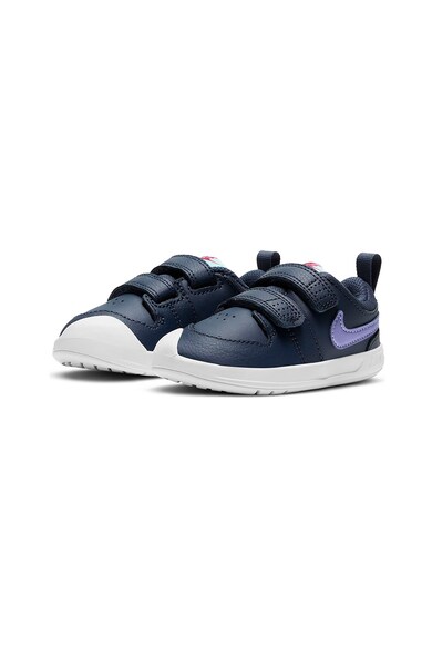 Nike Pantofi sport cu garnituri din piele, unisex, Pico 5 Baieti