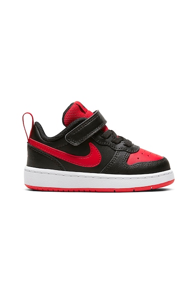 Nike Pantofi sport din piele cu perforatii Court Borough Low 2 Baieti