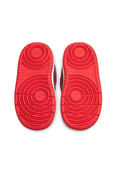 Nike Pantofi sport din piele cu perforatii Court Borough Low 2 Baieti