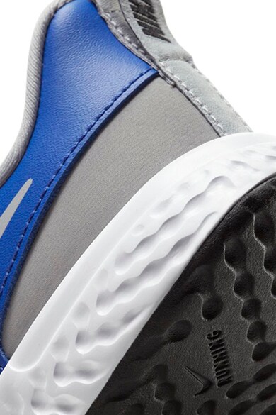 Nike Pantofi sport texturati cu banda velcro Revolution 5 Fete