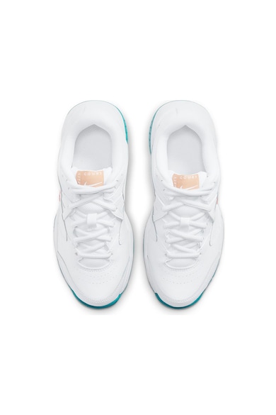 Nike Pantofi de piele cu perforatii pentru tenis Court Lite 2 Baieti