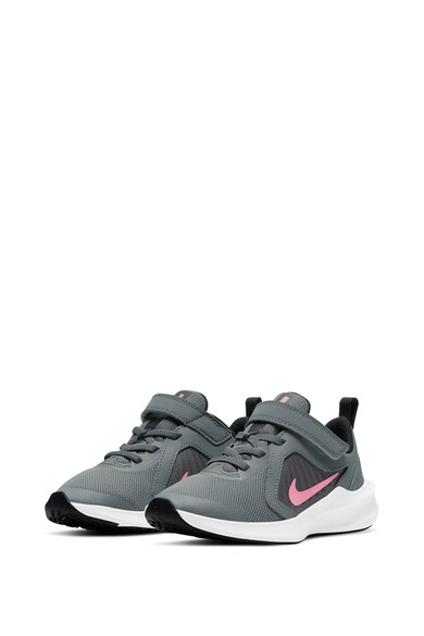 Nike Pantofi sport de piele ecologica cu insertii de plasa Downshifter Fete